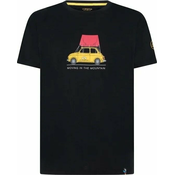 Majica kratkih rukava LA Sportiva Cinquecento za muškarce, boja: crna, s tiskom