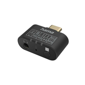 HAMA Audio adapter, USB-C utikac - 3,5 mm Jack uticnica, equilizer, mikrofon