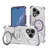 Hibridna maska Carbon Shield Pro za Honor 400 Lite - purple transparent