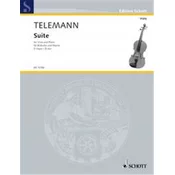 TELEMANN:SUITE D-DUR VIOLA AND PIANO