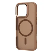 Ovitek Obal:Me MagNetix Lumen iPhone 16 Pro - sivo-rjav