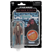 HASBRO Star Wars Retro Collection Obi-Wan Kenobi (Potepujoči Jedi) Igrača 3,75-palčna figura Obi-Wan Kenobi, otroška, (20838841)