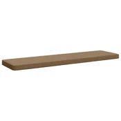 Vidaxl Blazina za klop - 1 kos VUGHT 100% poliester Taupe