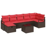 Set sofe s jastukom 5 pcs poliratan