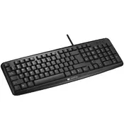 Canyon keyboard CNE-CKEY01 (wired USB, 104 keys, black),...