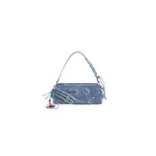 Desigual Torba za čez ramo moder denim / srebrna