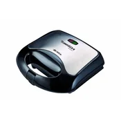 ARIETE Toster Ariete Toast & Grill Easy 1980 kompakten z nelepljivo površino, (5000118946)
