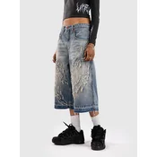 Vitriol Lena Ultra Baggy Jort kratke hlače winnie wash