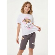 Sinsay - Set: majica i biciklisticke Cinnamoroll - šareno