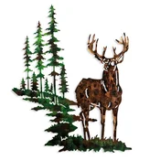 Wallity 930DYU1216 Zidna dekoracija Deer 2, 65x79cm