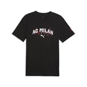 PUMA AC Milan FtblCulture Tee Men, Football, Black/White, XS