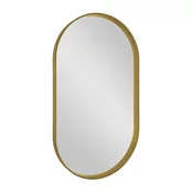 AVONA ovalno ogledalo v okvirju 40x70cm, zlata mat barva - 40x70x4 cm - Sapho - AVONA - 24 - Aluminij - Ovalni/elipsasti - 400 - 700 - Framed mirrors - 14