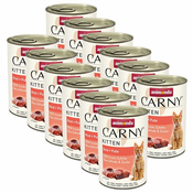 Animonda Carny Senior – govedina in puranja 12 x 400 g