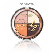 Paleta senčil za oči Revers Smoky Eye 21M - dolgo obstojna, visoko pigmentirana 9 g