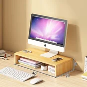 Xinyouliangjia Polica za monitor, 40 cm, Smeda