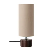 Rjava/bež lanena namizna svetilka (višina 33,5 cm) Joline – Ellos Home