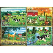 Cobble Hill Puzzle Prijatelji dežele XL 275 kosov