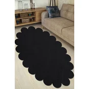 Conceptum Hypnose tepih Ellipse Daisy, 150x230 cm, crni