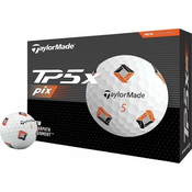 TaylorMade TP5x Pix 3.0 Golf loptice White
