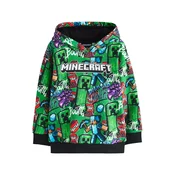 Next Majica Minecraft modra/zelena/lila/črna