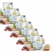 ISEGRIM Adult River: postrv s pastinakom in brusnicami 6x400 g