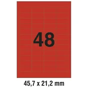 ETIKETE ILK 45,7X21,2MM PK20L ZWECKFORM L6038-20 RDECE