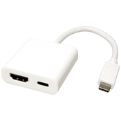 ROLINE ROLINE Display Adapter USB Type C - HDMI\, + 1x Type C PD\, ST/BU Roline USB 2.0 adapter 12.03.3211, (20426547)