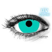 GLOW GREEN UV MINI SCLERA barvne leče