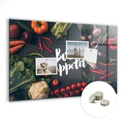 tulup.si Magnetna tabla za risanje Napis bon appetit 100x70 cm