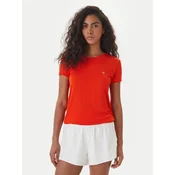 Emporio Armani Majica EW000408 AF19024 U5029 Koral Regular Fit