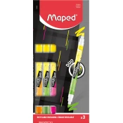 Maped Označevalniki Fluo Peps Duo Neon - set 3