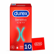 Durex Feel Thin Slim Fit 10’s