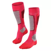 Falke SK2, ženske skijaške čarape, crvena 16523
