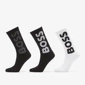 Nogavice Hugo Boss 3-Pack Qs Rib Logo Cc Multicolor 39-42