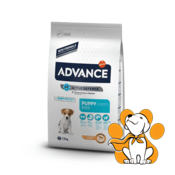 Advance Mini Puppy, od 2 do 10 meseci, 7kg, Piletina & Pirinac, Male rase