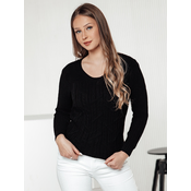 Sweter damski LAVIRTA czarny Dstreet