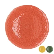 AdTREND Okrasni krožnik agrumi 28cm/okrogel/več barv/steklo, (5000199726)