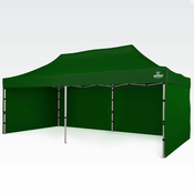 Paviljon 3x6m - plus 3 stene - Zelena