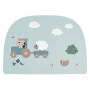 Done by Deer ostali pripomočki za hranjenje Tiny farm silikonska podloga blue