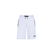 Boxeur TRAINING SMALL PRINT SHORTS, moške hlače, bela BXM0101709