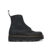 Škornji Dr. Martens Zebzag Laceless Black Wyoming DM42653001 Črna