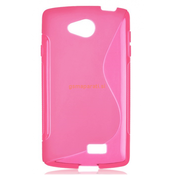 S silikonski ovitek LG F60 X147 pink