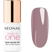 NEONAIL Ready In One 3in1 UV Gel Polish gel lak za nohte z diamantnim prahom odtenek 08 One Mauve 7.2 ml