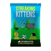 Društvena igra Exploding Kittens 2nd Expansion - Streaking Kittens
