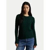 Polo Ralph Lauren Pulover 211971865009 Zelena Slim Fit