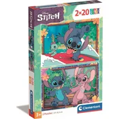 Clementoni Stitch Puzzle 2x20 kosov