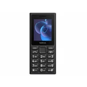 Nokia mobilni telefon 110 DS 2024, crni