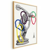 shumee Plakat - Grafični kolaž - met diska - skulptura