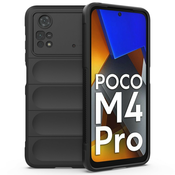 Robusten ovitek Waves za Xiaomi Poco M4 Pro 4G - črn