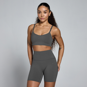 MP Womens Tempo Sports Bra - Dark Grey - M